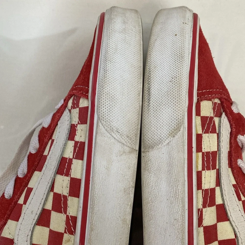 Youth Vans Old Skool Checkerboard sneakers size 3.5 - Picture 8 of 16